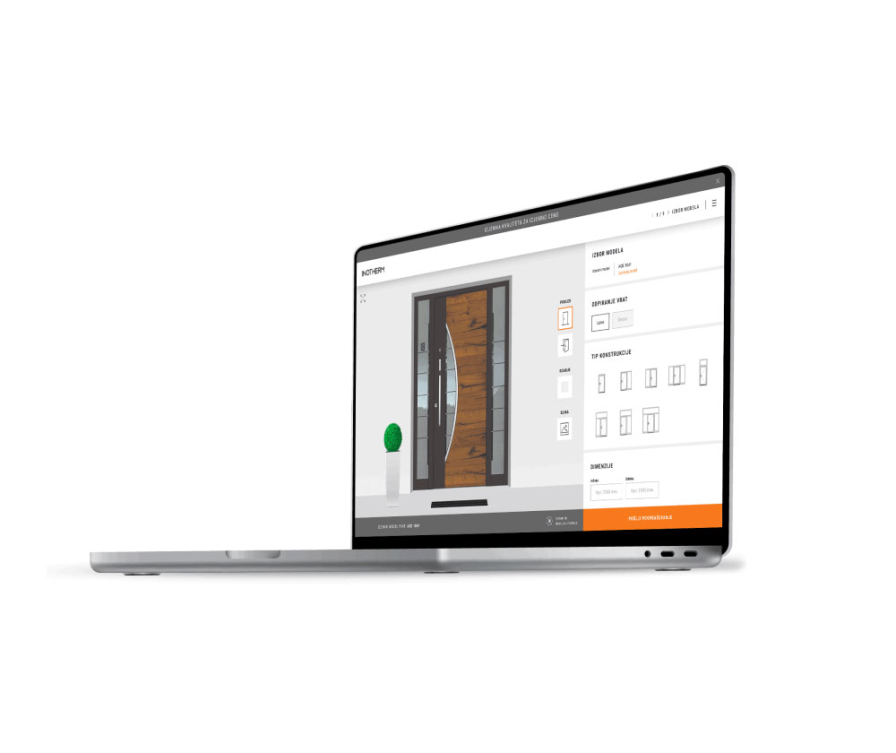 Haustürkonfigurator für die gestaltung der idealen Hauseingangstür