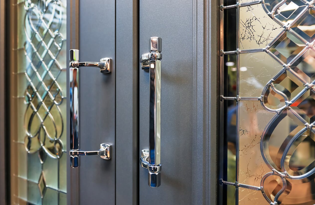 Maniglie retrò per porte d’ingresso tradizionali