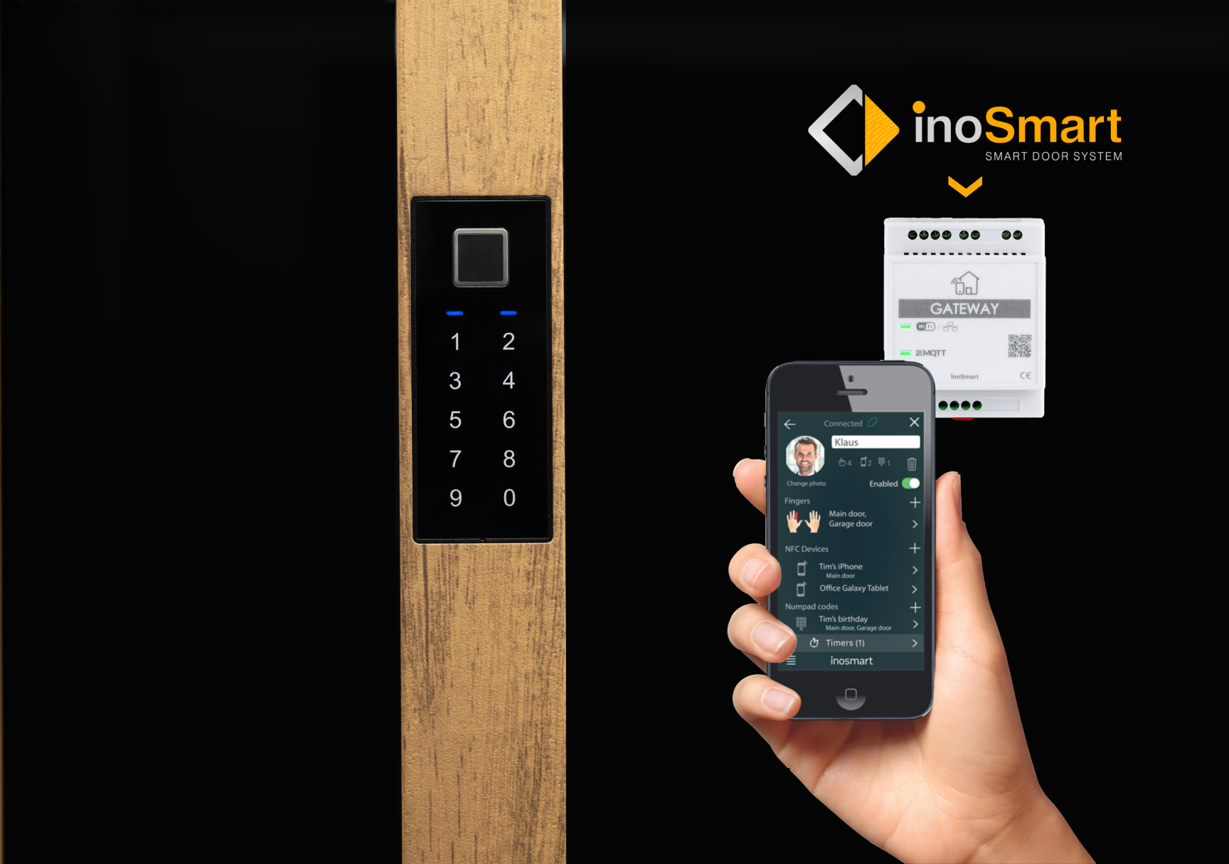 Inosmart su porte in alluminio
